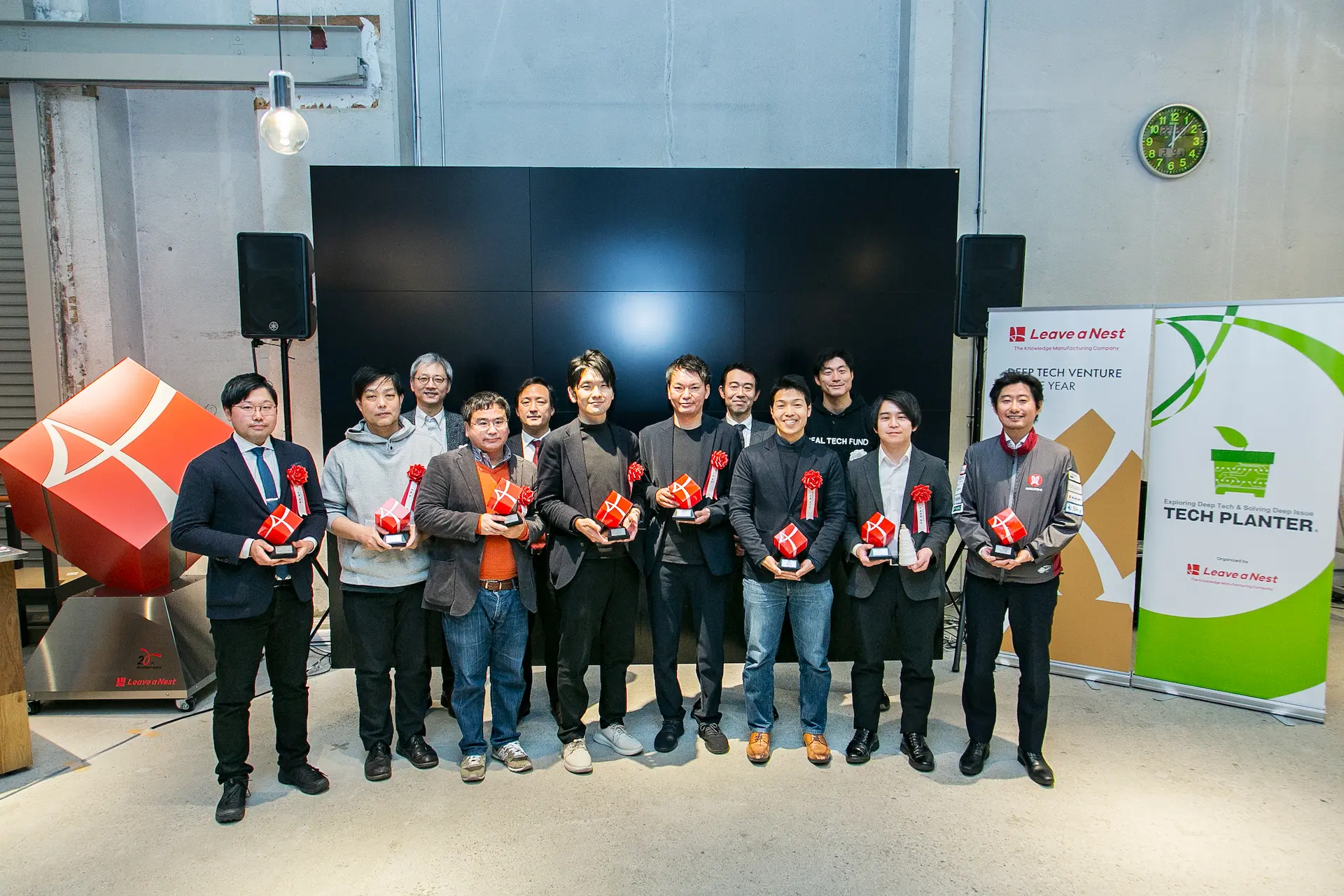 Deep Tech Venture of the Year 2024受賞式 受賞者