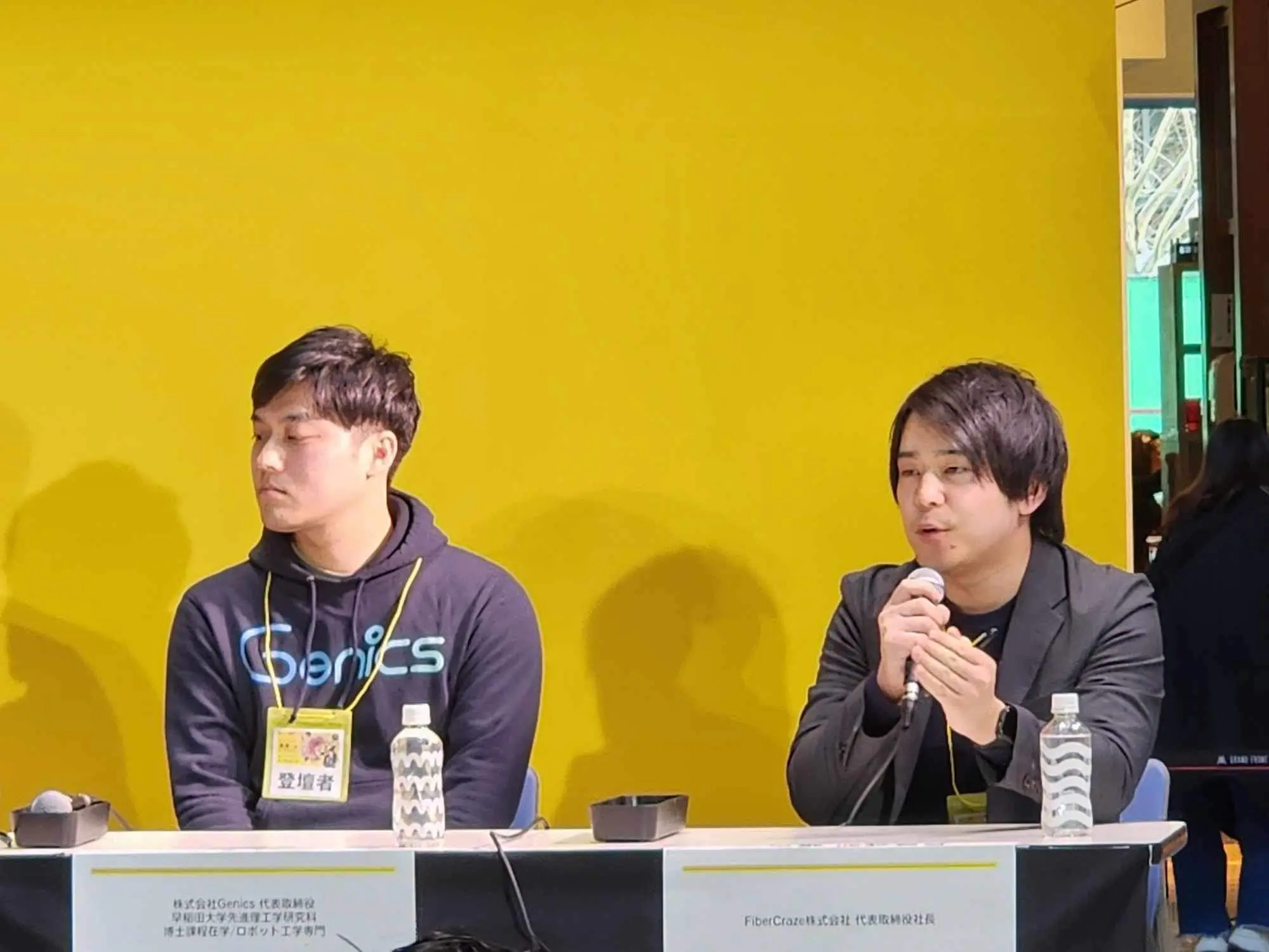 長曽我部CEOによるスピーチ